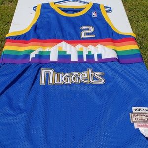Alex English Nuggets Jersey